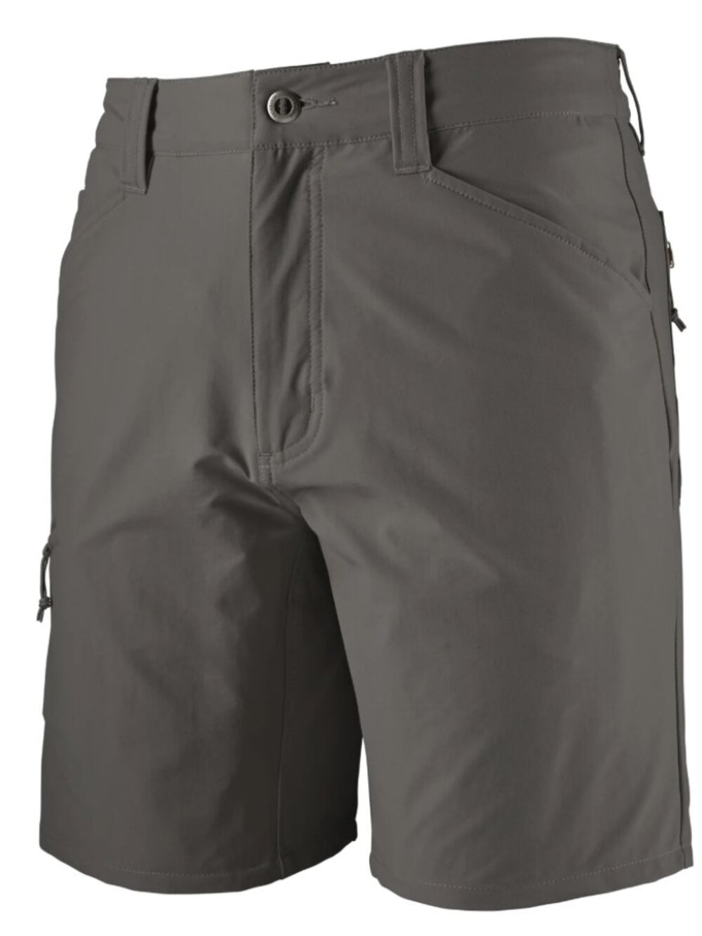 Patagonia Quandary 8" Mens Hiking Shorts Size 35 Gray Lightweight Cargo ShorT